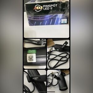 ADJ Spotlight Beam Pinspot
Light White LED Stage Lighting